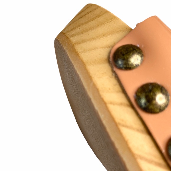 new Free People ❤︎ Pasadena Patent Leather Ankle Strap Clogs ❤︎ Rose Pink - Picture 8 of 17